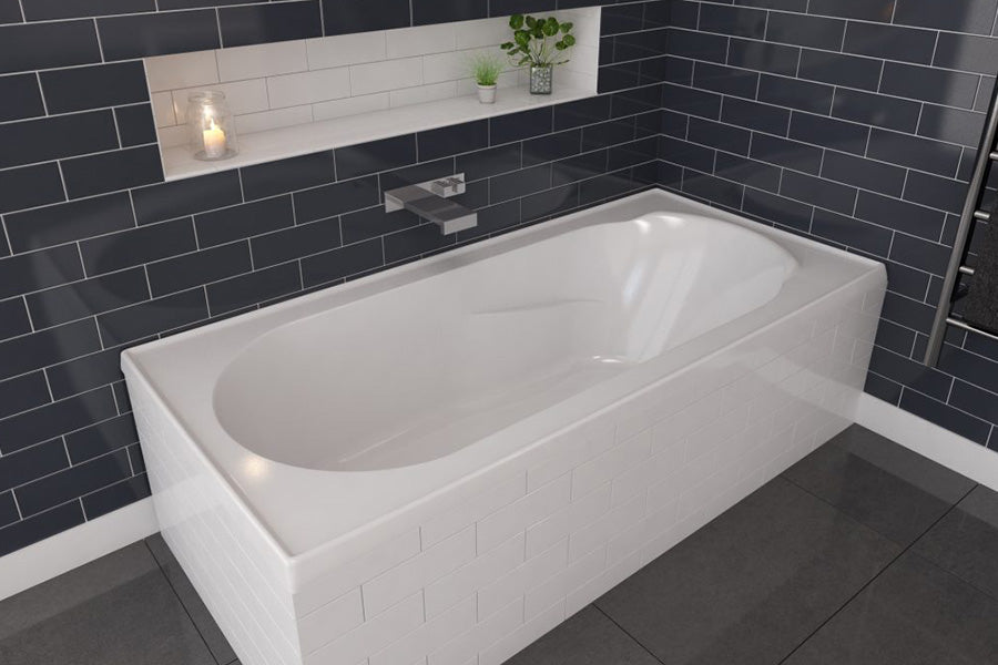 Decina Adatto 1510 Bath-AD1510W-blue-leaf-bathware