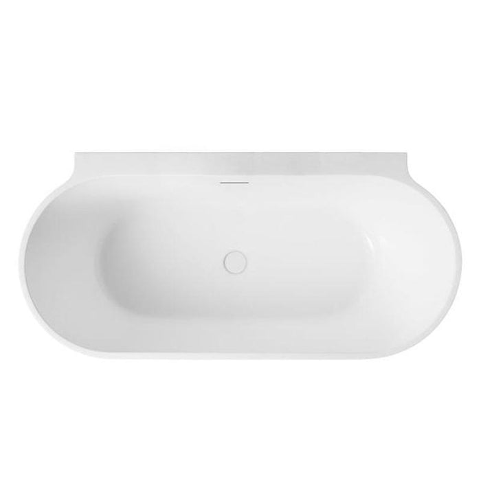 Decina Aurora Back To Wall Bath-blue-leaf-bathware