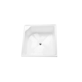Decina Bella 910 Shower Bath-BE895W-blue-leaf-bathware