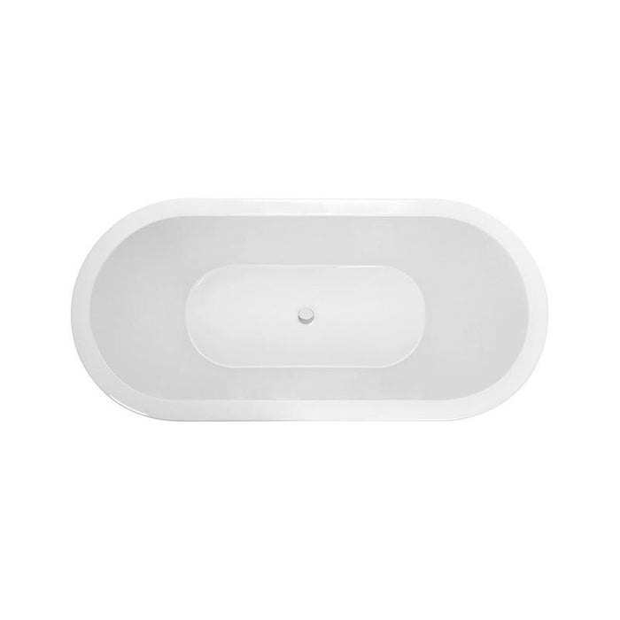 Decina Caval 1800 Bath-CA1800W-blue-leaf-bathware