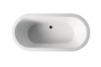 Decina Cool 1500 Freestanding Bath-CO1500W-blue-leaf-bathware