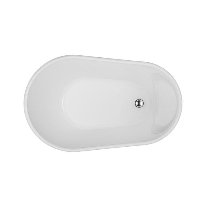 Decina Cosmo 1300 Freestanding Bath-CO1300W-blue-leaf-bathware