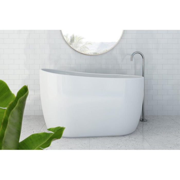 Decina Cosmo 1300 Freestanding Bath-CO1300W-blue-leaf-bathware