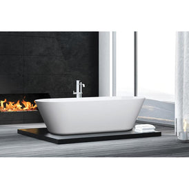 Decina Elinea 1500 Freestanding Bath-EL1500S-blue-leaf-bathware