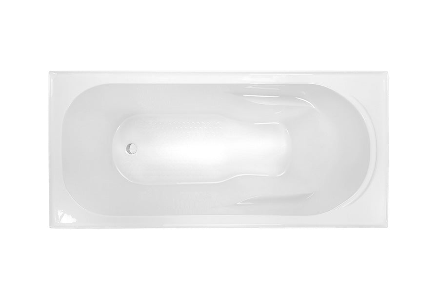 Decina Modena 1210 Shower Bath-MO1210W-blue-leaf-bathware