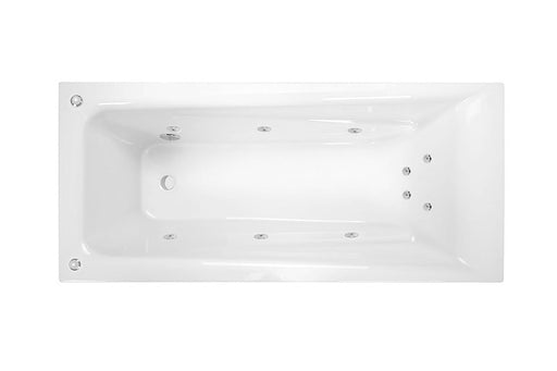 Decina Novara 1525 Santai 10 Jet Spa Bath-NT1525SAN10JW-blue-leaf-bathware