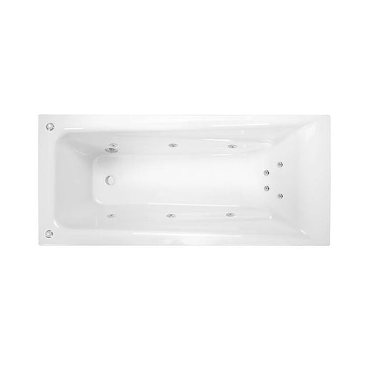 Decina Novara 1653 Santai 10 Jet Spa Bath-NO1650SAN10JW-blue-leaf-bathware