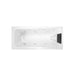 Decina Novara 1665 Tf Dolce Vita 16 Jet Spa Bath-NT1665DVSPAWC-blue-leaf-bathware