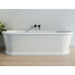 Decina Oxford 1700mm Back To Wall Bath-OX1700W-blue-leaf-bathware