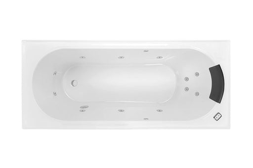 Decina Turin 1520 Contour 12 Jet Spa Bath-TU1520CNSPAWC-blue-leaf-bathware