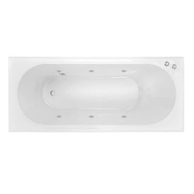 Decina Turin 1665 Builders Spa 6 Jet Spa Bath-TU1665BUILD6JW-blue-leaf-bathware