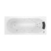 Decina Turin 1665 Contour 12 Jet Spa Bath-TU1665CNSPAWC-blue-leaf-bathware