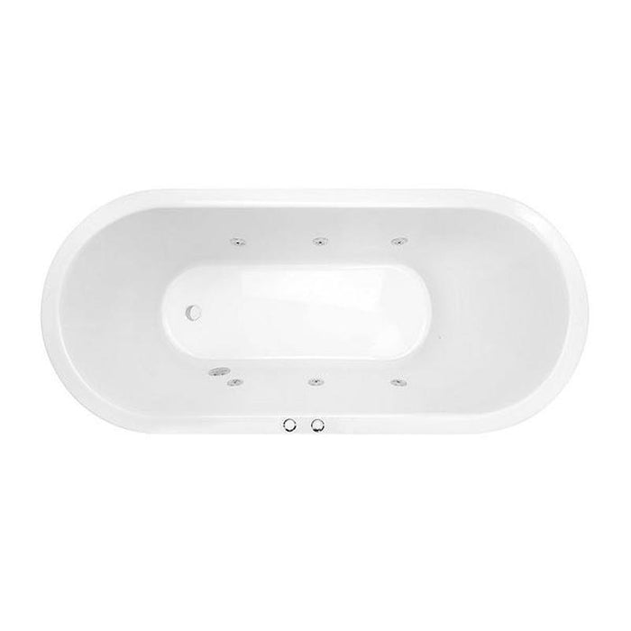 Decina Uno 1530 Builders 6 Jet Spa Bath-UN1530BUILD6JW-blue-leaf-bathware