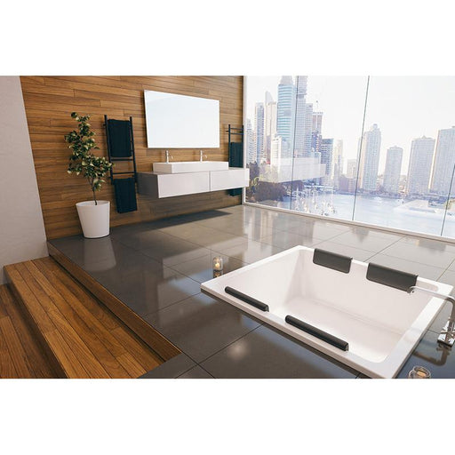 Decina Venice 1400 Square Bath-VE1400W-blue-leaf-bathware