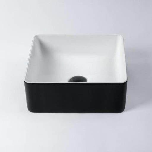 Eight Quarters Bellevue Square Contemporary Gloss White Basin-EQXIBE5-blue-leaf-bathware