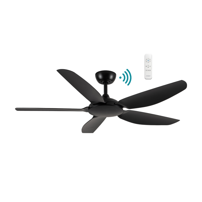Martec Esprit DC 52″ Smart Ceiling Fan With WIFI Remote Control - Matt Black