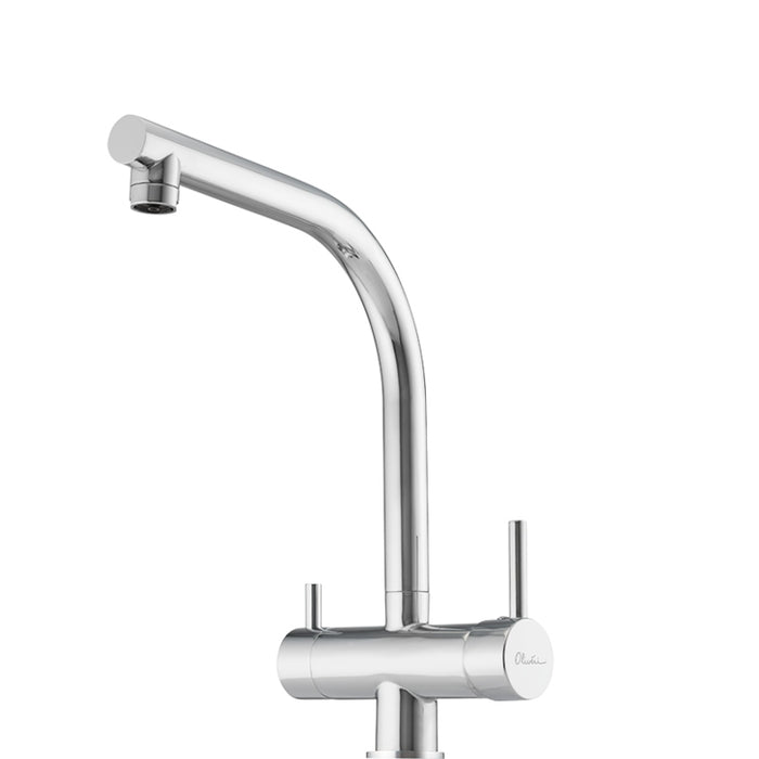 Oliveri Essentials Square Goose Neck 3 Way Filter Tap