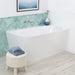 Fienza Chloe Corner Bath 1400mm-blue-leaf-bathware