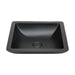 Fienza Classique 420 Matte Black Solid Surface Above Counter Basin-CSB02-MB-blue-leaf-bathware