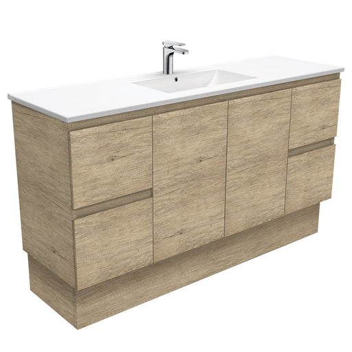 Fienza Dolce Edge Scandi Oak 1500mm Freestanding Vanity-TCL150SKS-blue-leaf-bathware