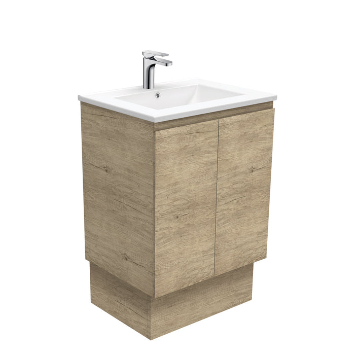 Fienza Dolce Edge Scandi Oak 600mm Freestanding Vanity-TCL60SK-blue-leaf-bathware