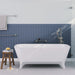 Fienza Hampton Solid Surface Bath 1600mm - Matte White-ST17-blue-leaf-bathware