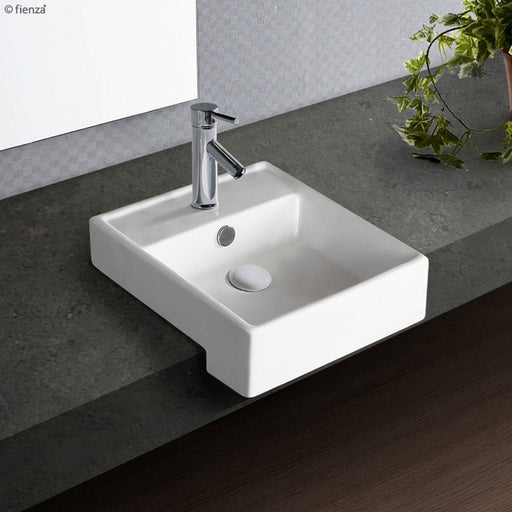 Fienza Helen Junior Semi-Recessed Basin-2041B-blue-leaf-bathware