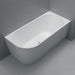 Fienza Isabella Corner Bath 1500mm-blue-leaf-bathware