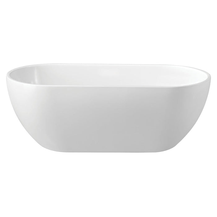 Fienza Koko 1680mm Freestanding Bath - White Matte-FR11775-blue-leaf-bathware