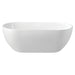 Fienza Koko 1680mm Freestanding Bath - White Matte-FR11775-blue-leaf-bathware