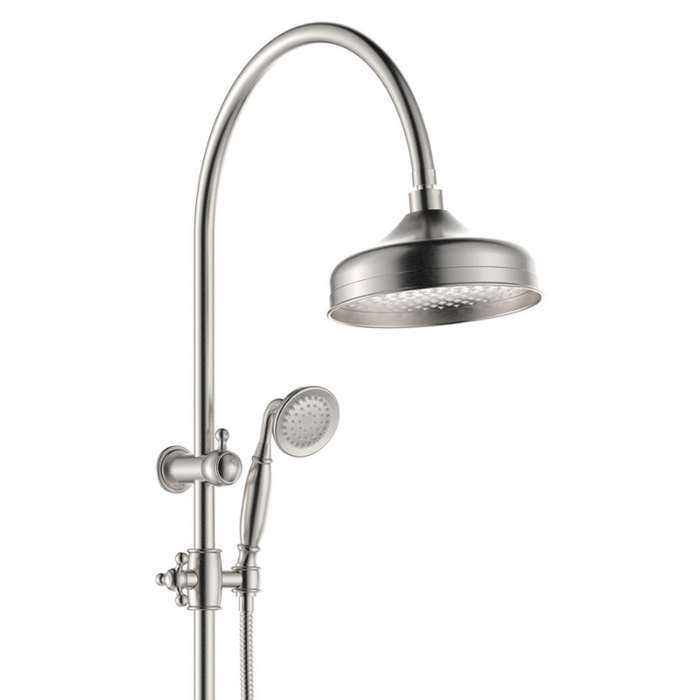 Fienza Lillian Multifunction Rail Shower - Brushed Nickel-455114BN-blue-leaf-bathware