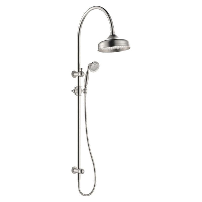 Fienza Lillian Multifunction Rail Shower - Brushed Nickel-455114BN-blue-leaf-bathware