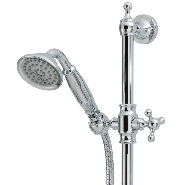 Fienza Lillian Rail Shower - Chrome-444114-blue-leaf-bathware