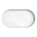 Fienza Minka Pill Solid Surface Above Counter Basin - Matte White-CSB804-blue-leaf-bathware