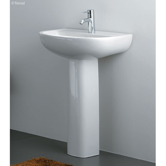 Fienza Rak Compact 550 Pedestal Basin-blue-leaf-bathware