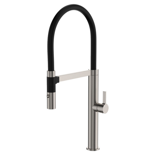 Fienza Sansa Pull Down Sink Mixer, Brushed Nickel-229109BN-blue-leaf-bathware