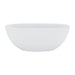 Fienza Sasso Solid Surface Bath - Matte White-blue-leaf-bathware