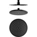 Fienza Starry Matte Black Rain Shower Head-411108B-blue-leaf-bathware