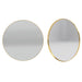 Forme 800mm Round Mirror - Brushed Gold-MIRND800BRPVD-blue-leaf-bathware