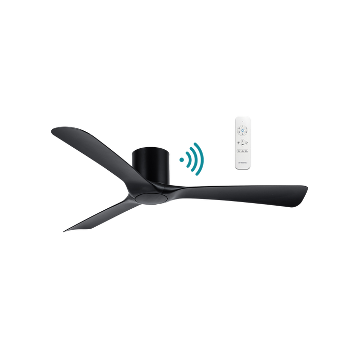 Martec Fresno DC 52″ Smart Ceiling Fan With WIFI Remote Control - Matt Black