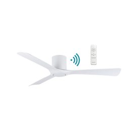 Martec Fresno DC 52″ Smart Ceiling Fan With WIFI Remote Control - Matt White