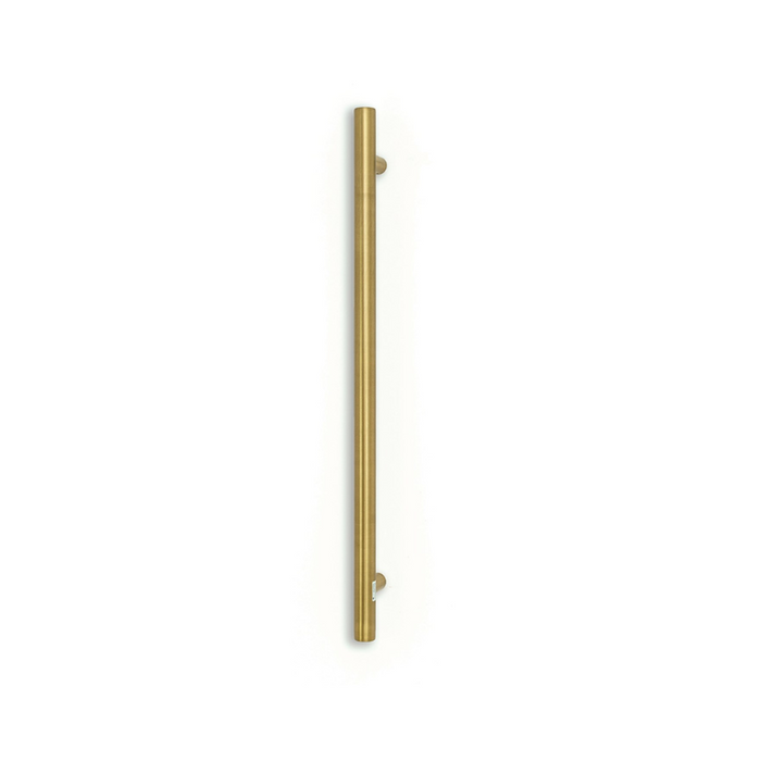 Radiant Vertical Single Towel Rail 40 x 950mm - Brushed Gold