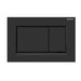 Geberit Sigma30 Matte Black Dual Flush Plate - Black Trim-115.883.16.1-blue-leaf-bathware