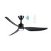 Martec Genoa DC 50″ Smart Ceiling Fan With WIFI Remote Control + LED light - Matt Black
