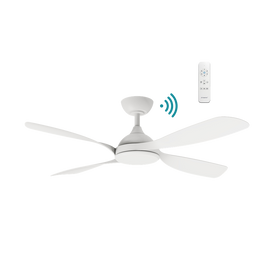 Martec Hampton DC 52″ Smart Ceiling Fan With WIFI Remote Control - Matt White