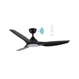 Martec Impact DC 52″ Smart Ceiling Fan With WIFI Remote Control + LED light - Matt Black