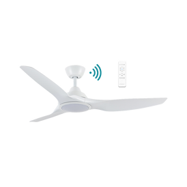 Martec Impact DC 52″ Smart Ceiling Fan With WIFI Remote Control + LED light - Matt White