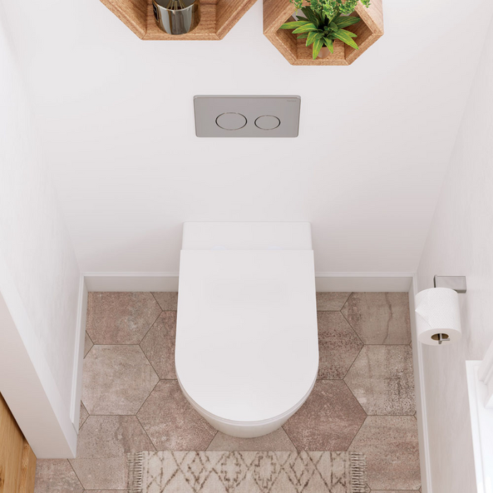 Fienza Aluca Wall-Faced Toilet Pan with Slim Seat