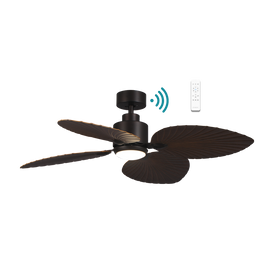 Martec Kingston DC 50″ Smart Ceiling Fan With WIFI Remote Control + LED light - Old Bronze / Walnut