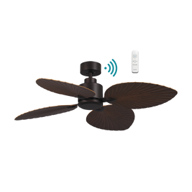 Martec Kingston DC 50″ Smart Ceiling Fan With WIFI Remote Control - Old Bronze / Walnut